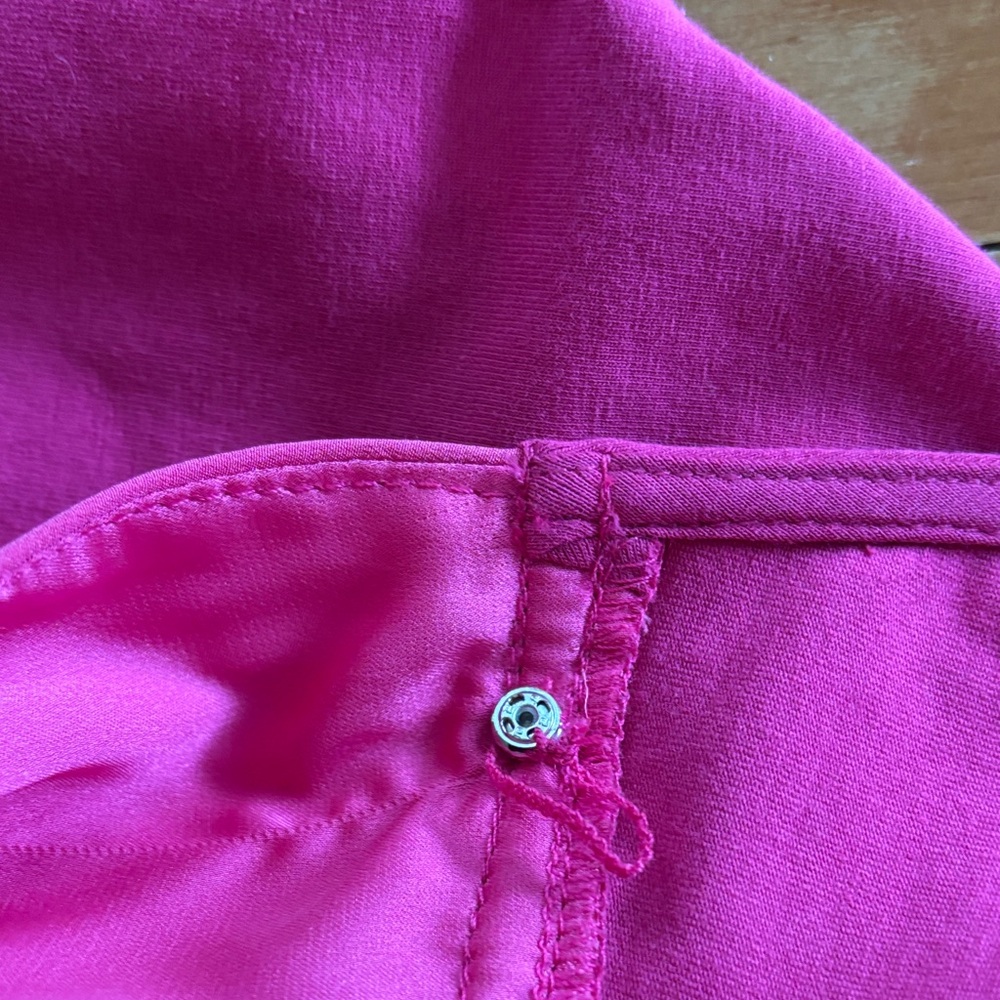 Carlisle Fuchsia Ruffle Tank Top - Picture 9 of 9